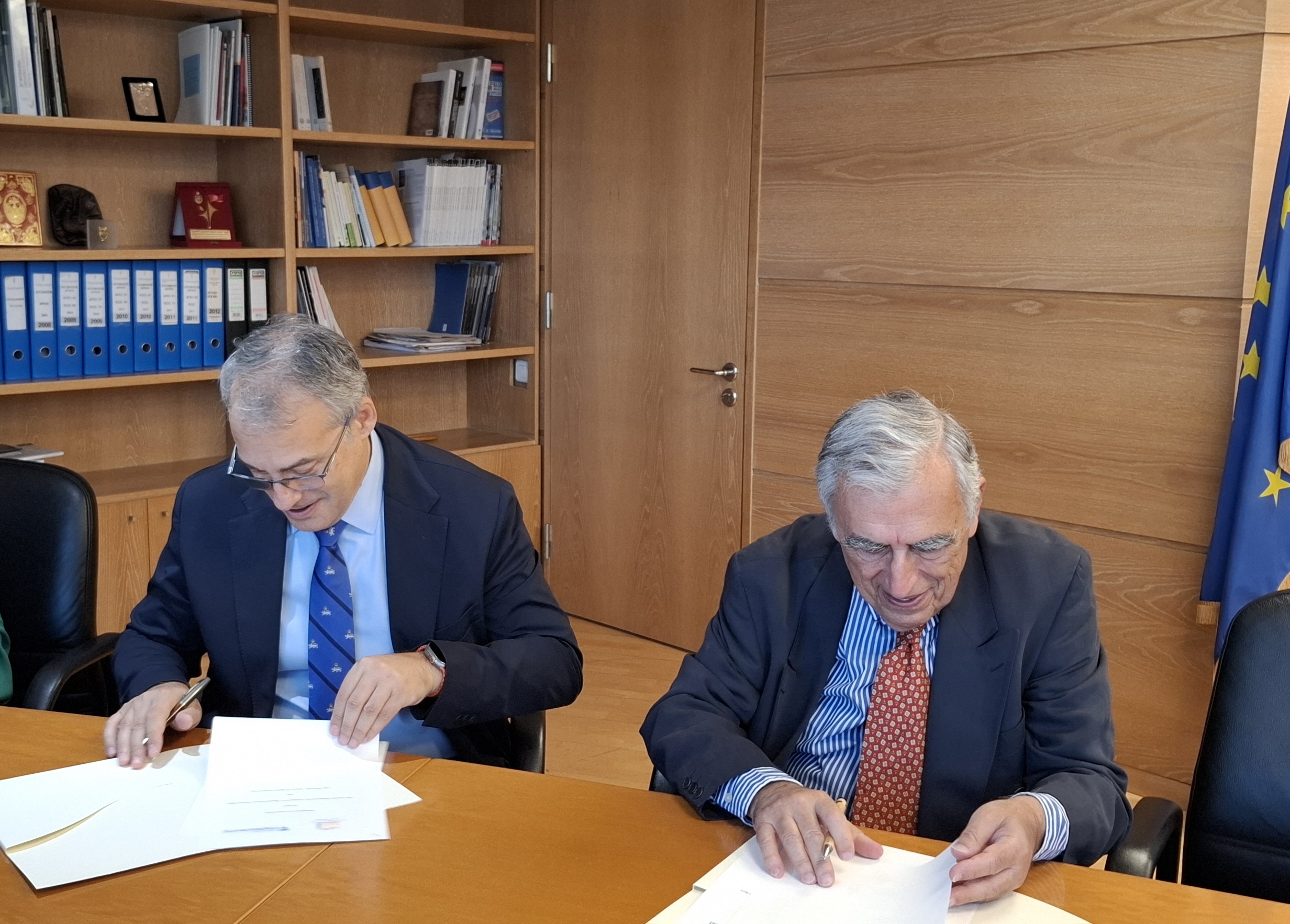 Ο Πρόεδρος της ΕΑΚ & ο Πρόεδρος της Αρχής Προστασίας Δεδομένων Προσωπικού Χαρακτήρα