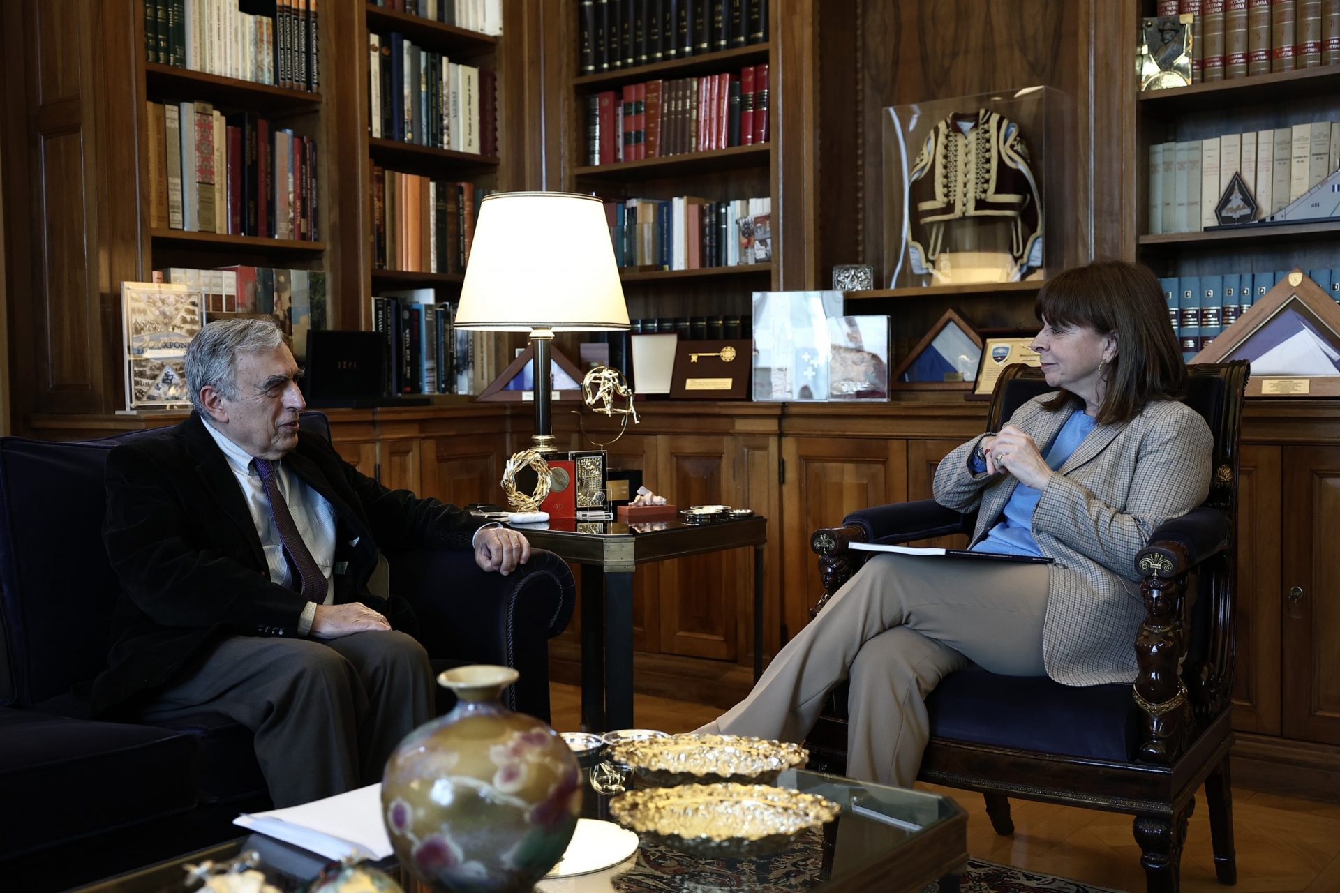 Η Πρόεδρος της Δημοκρατίας & ο Πρόεδρος της Αρχής Προστασίας Δεδομένων Προσωπικού Χαρακτήρα